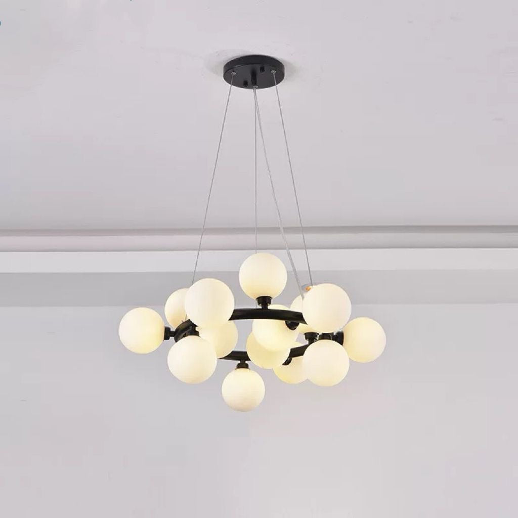 Pendul Jolie Reglabil 15xG9 Diametru 60cm Negru