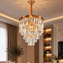 Candelabru Auriu Diametru 30cm