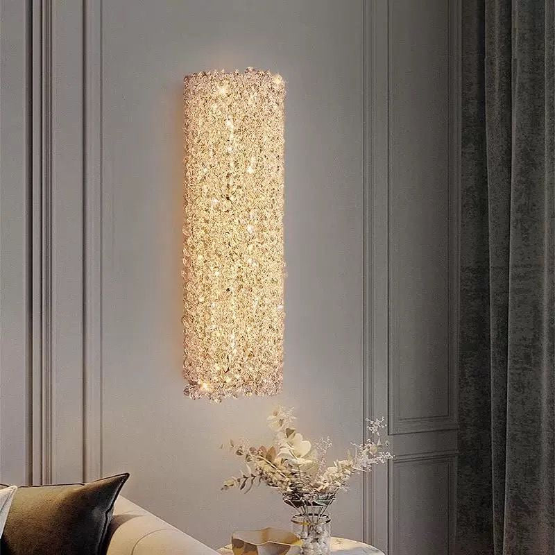 Aplica Cristal LED Glow 3 Tipuri de Lumini 21W Auriu