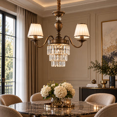 Candelabru Maro Bec+LED cu 3 Brate