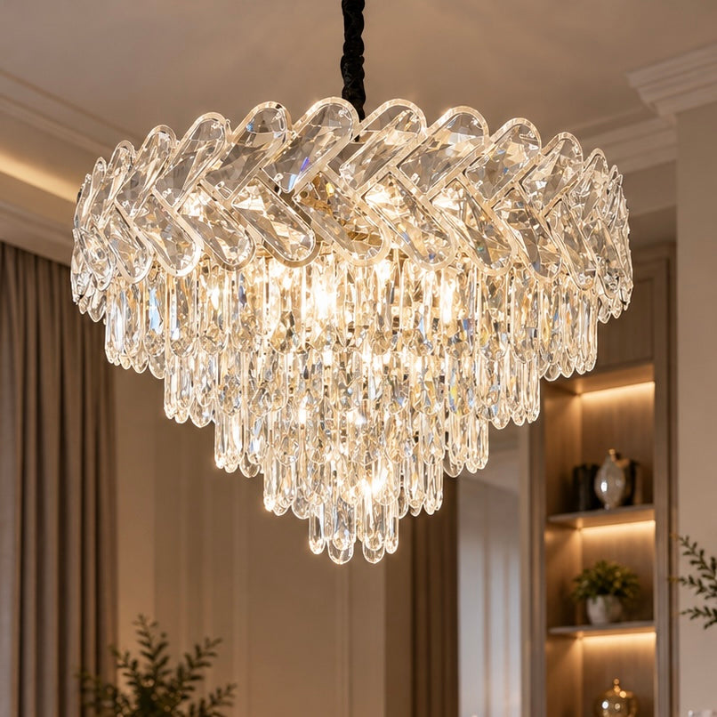 Candelabru Argintiu Diametru 50cm