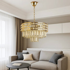 Candelabru Zergo 6xE27 Diametru 40cm Auriu