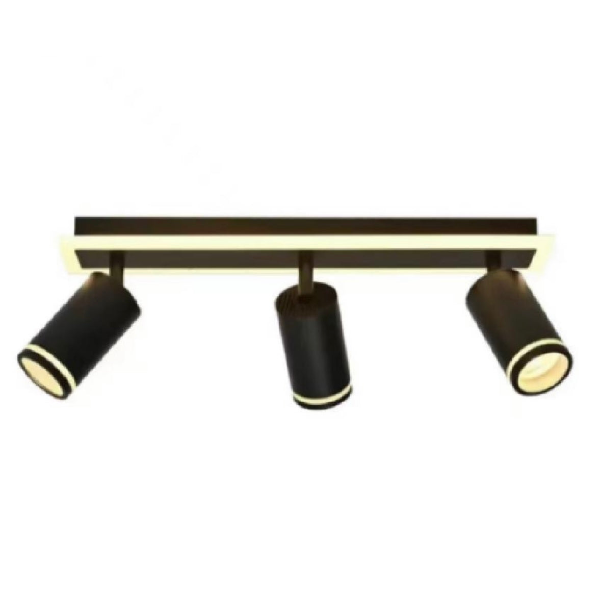 Lustra LED 64W Urban 3 Tipuri de Lumini Negru
