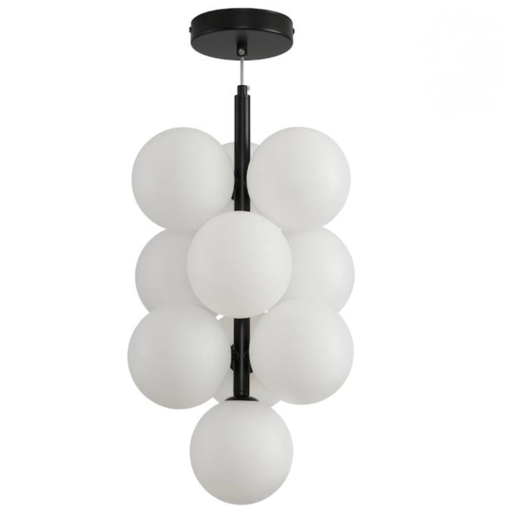 Pendul Jolie Reglabil 10xG9 40cm Negru