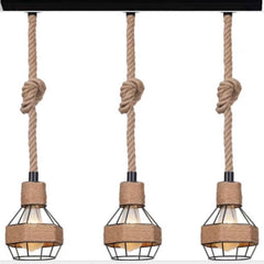 Pendul Rustic Reglabil Eagle 3xE27 60cm