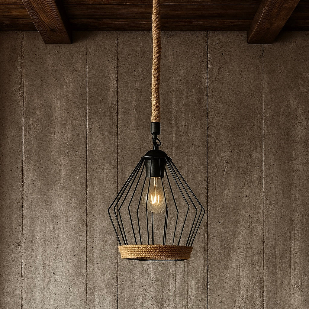 Pendul Rustic Eagle 1xE27 Sfoara