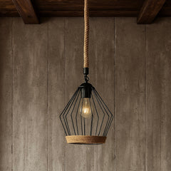 Pendul Rustic Eagle 1xE27 Sfoara