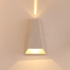 Aplica LED Exterior Cube Lumina Neutra 4000K 8W Alb