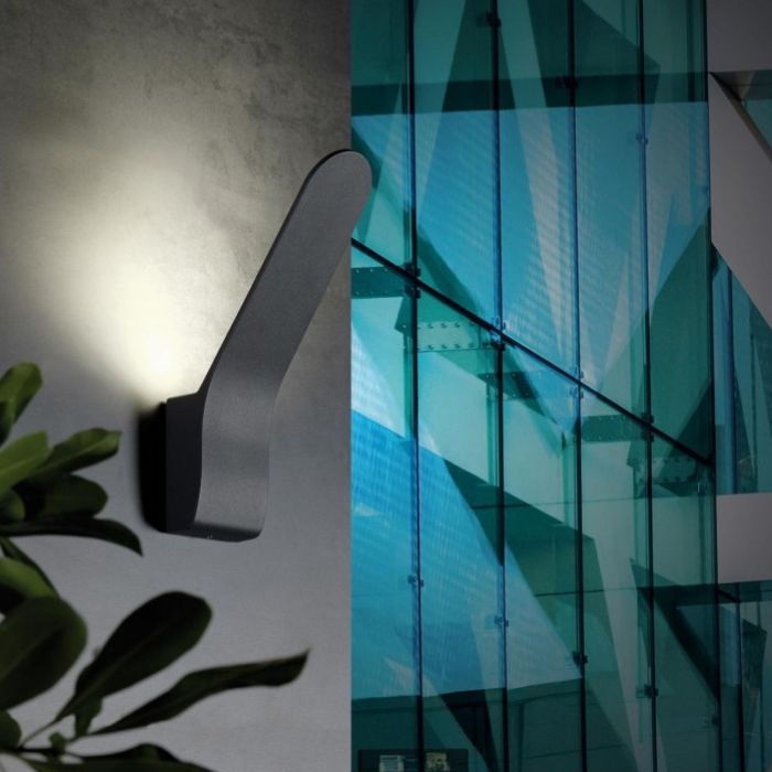 Aplica LED Exterior Cube Lumina Neutra 4000K 8W Gri Antracit