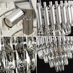 Candelabru Kimberly Diametru 50cm Argintiu