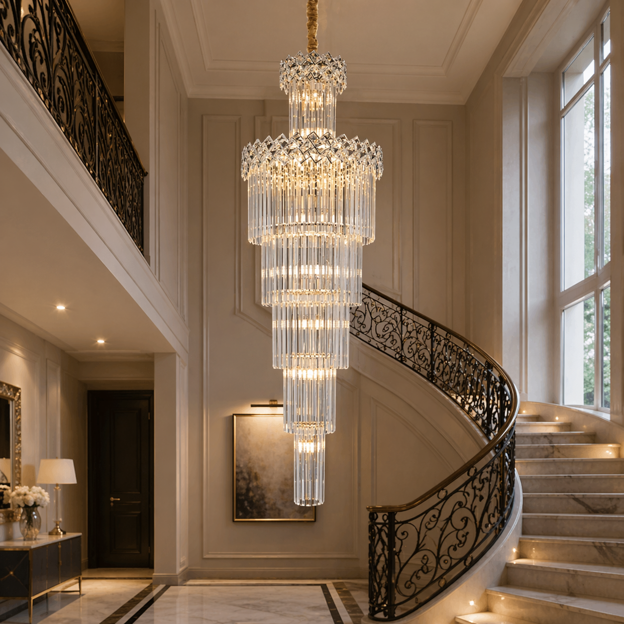 Candelabru Magnum Lungime 180cm Diametru 60cm Auriu