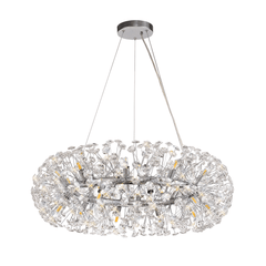 Candelabru Comet Oval Diametru 60cm Argintiu