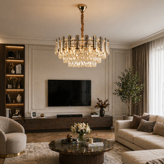 Candelabru Glam Diametru 60cm Auriu