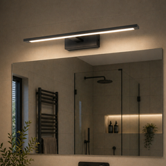Aplica LED Baie 42cm Urban 3 Tipuri de Lumini Negru