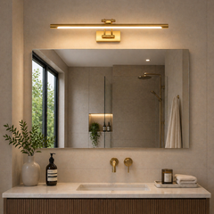 Aplica LED 56cm 32W Urban Reglabila 3 Tipuri de Lumini Auriu