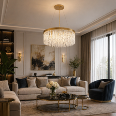 Candelabru Nova Diametru 40cm Auriu