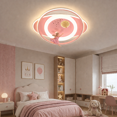 Lustra LED Mimi 114W 50cm cu Telecomanda 3 Tipuri de Lumini