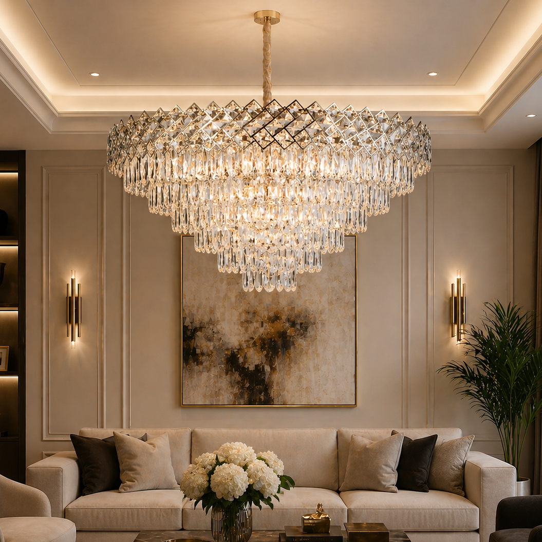 Candelabru Magnum Diametru 80cm Auriu