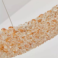 Pendul LED 60cm 80W Glow 3 Tipuri de Lumini Auriu