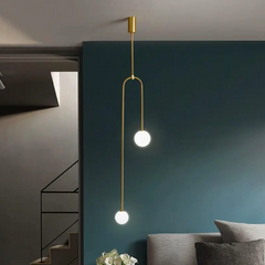 Pendul Jolie Reglabil 2xG9 140cm Auriu