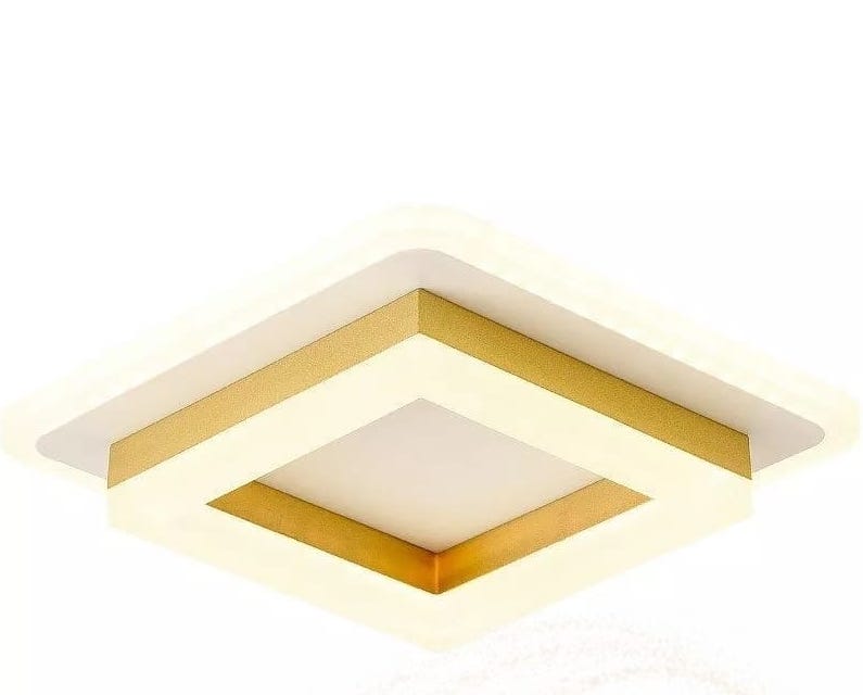 Aplica LED Diametru 25x25cm 41W Urban 3 Tipuri de Lumini Auriu