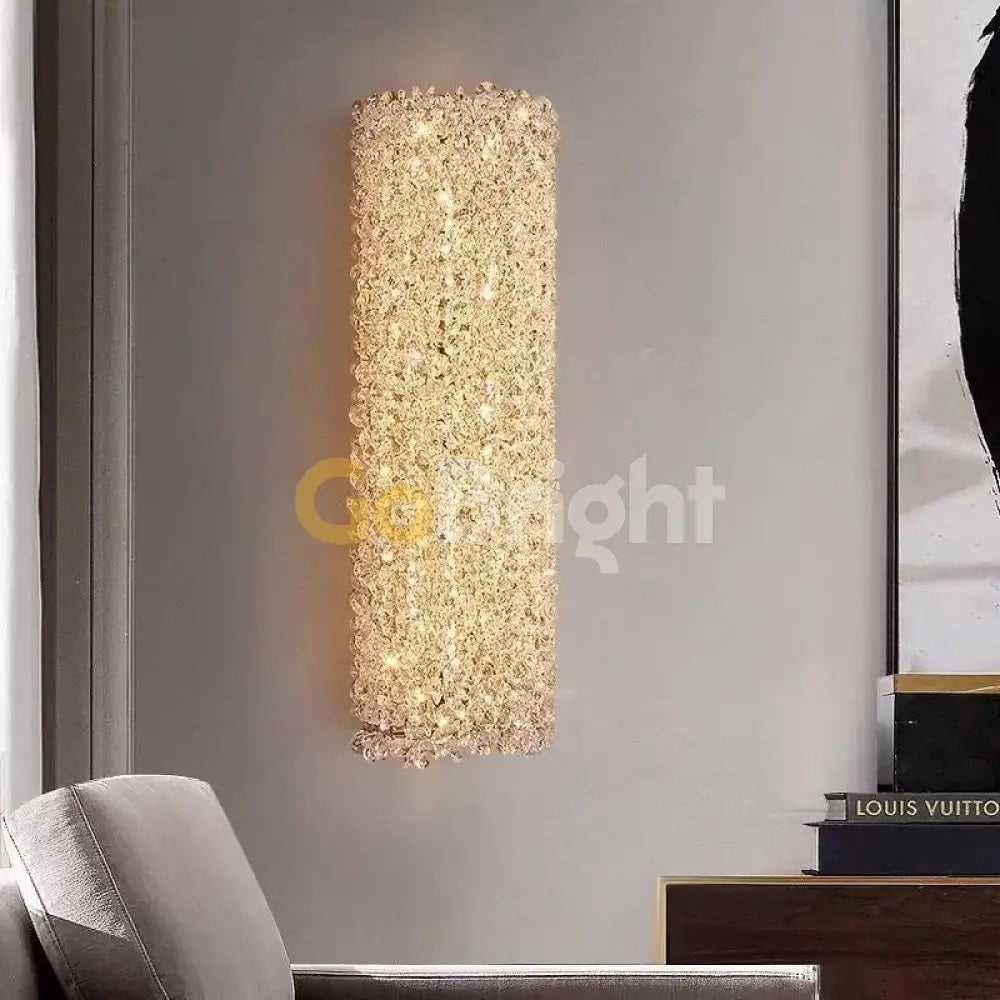 Aplica Cristal LED Glow 3 Tipuri de Lumini 21W Auriu