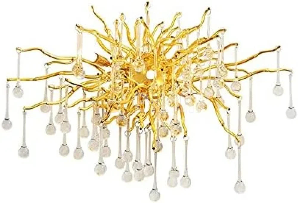 Aplica Cristal Leon 3xG9 50cm Auriu