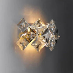 Aplica Cristal Zion 2xE14 Argintiu