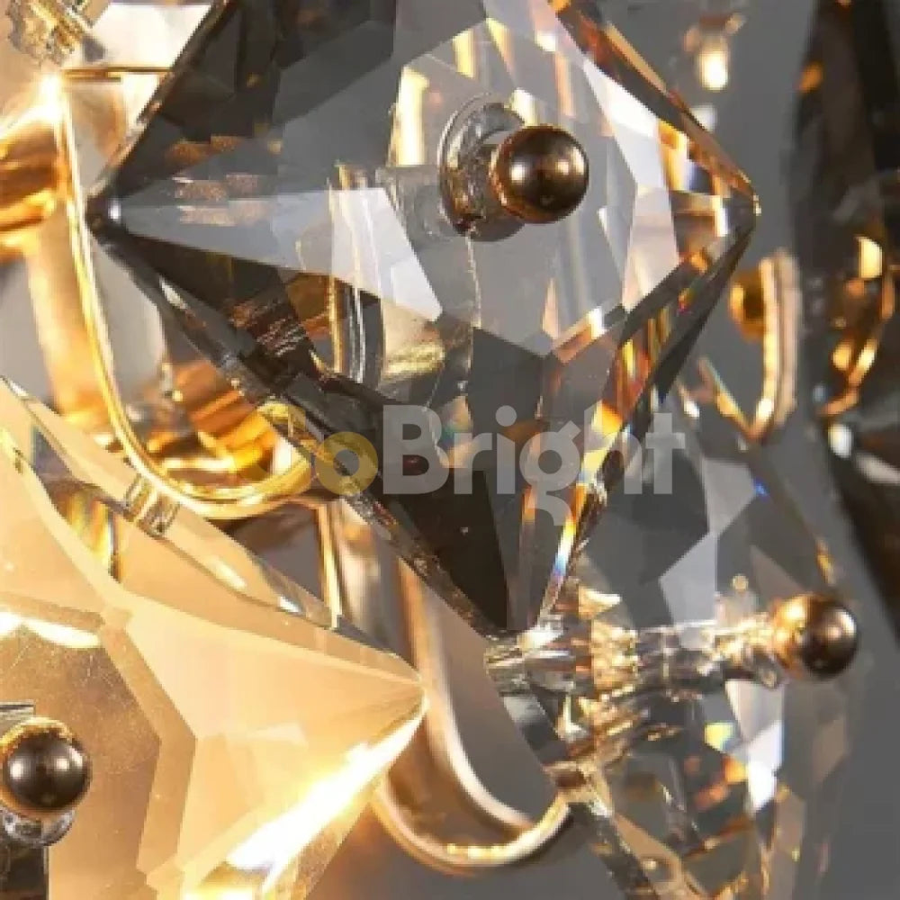 Aplica Cristal Zion 2xE14 Argintiu
