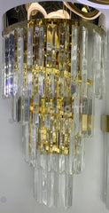 Aplica Crystal 2xE14 45cm Auriu