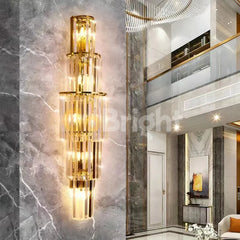 Aplica Crystal 4xE14 60cm Auriu
