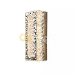 Aplica Crystal LED 3 Tipuri de Lumini 24W Argintiu