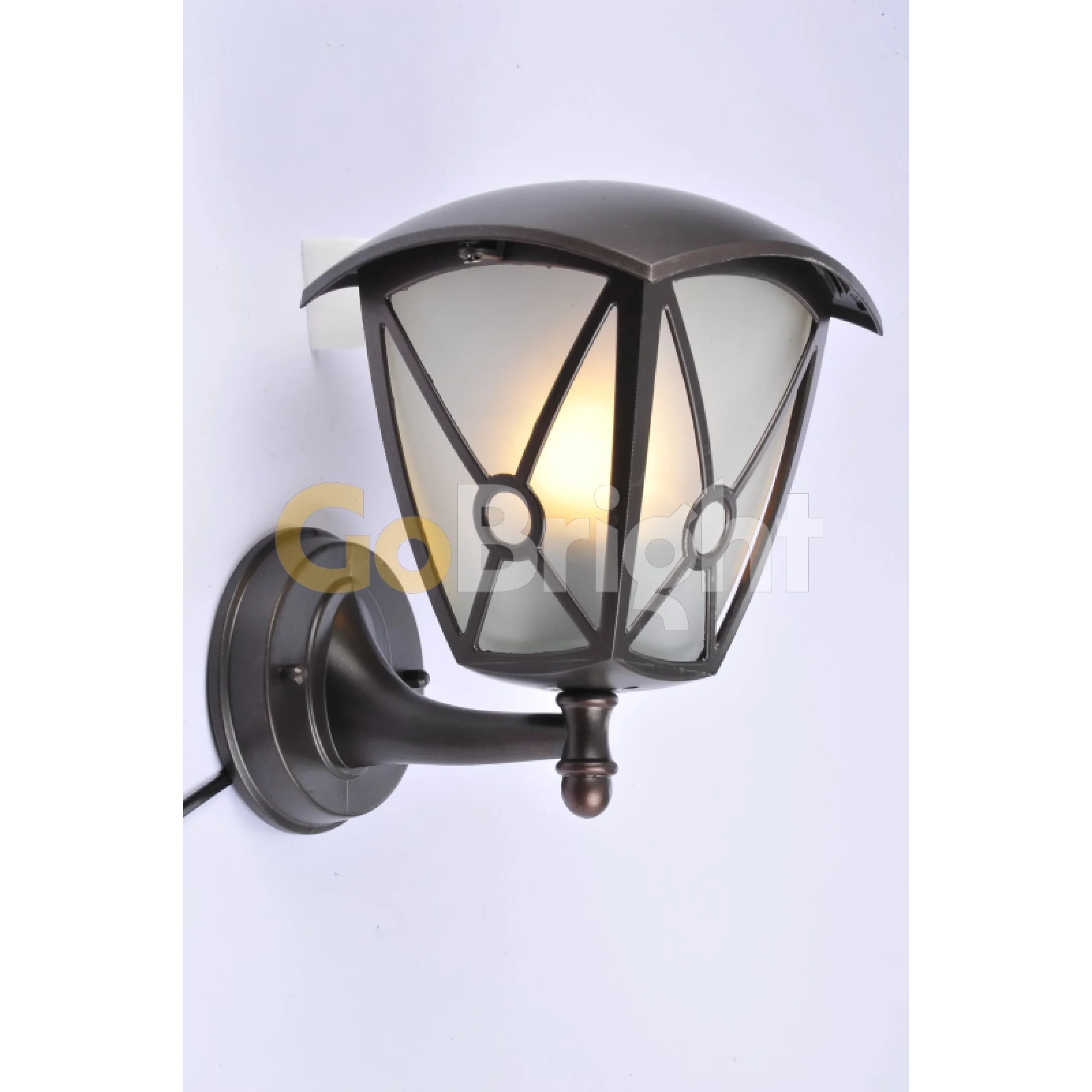 Aplica Felinar Exterior 1xE27 40cm Negru