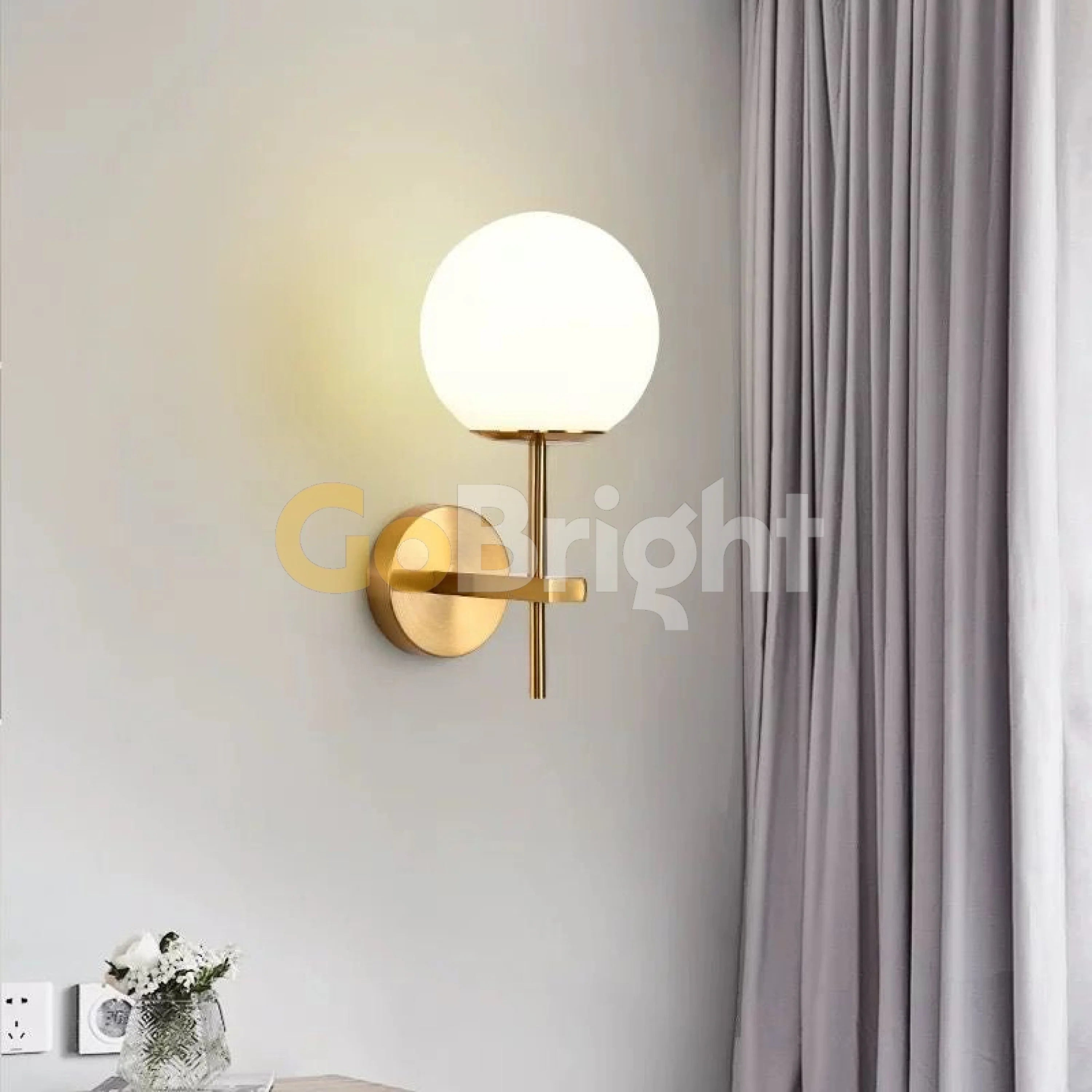 Aplica Jolie 1xE27 Auriu