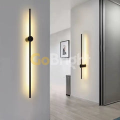 Aplica LED 100cm 30W Urban 3 Tipuri de Lumini Negru