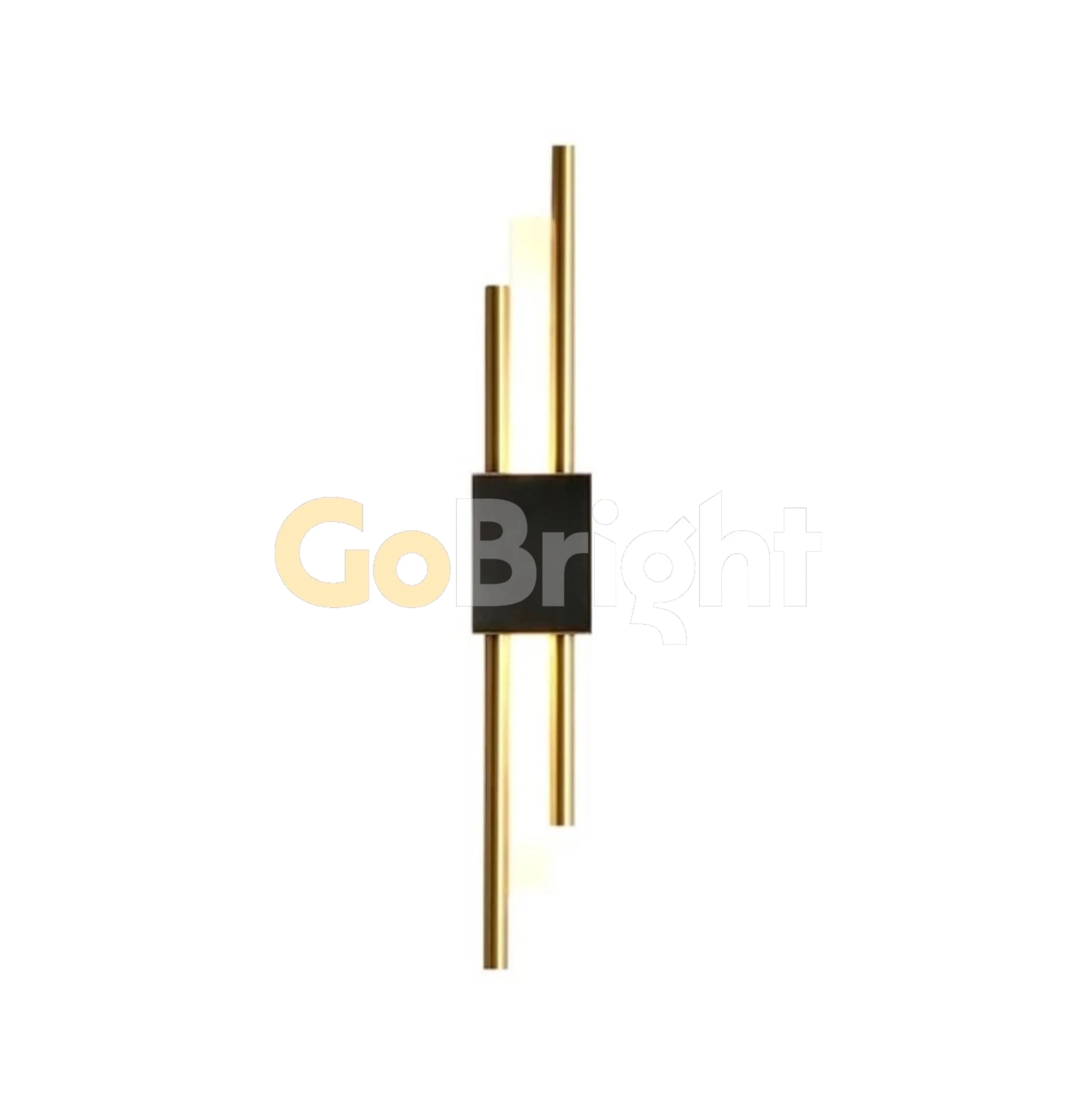 Aplica LED 40cm 20W Urban 3 Tipuri de Lumini Negru + Auriu
