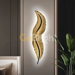 Aplica LED 60cm 25W Trinity 3 Tipuri de Lumini Auriu