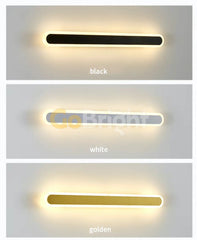 Aplica LED 60cm 48W Urban 3 Tipuri de Lumini Auriu