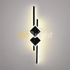 Aplica LED 65cm 32W Urban 3 Tipuri de Lumini Negru