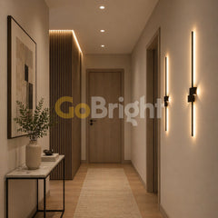 Aplica LED 80cm 28W Urban 3 Tipuri de Lumini Negru