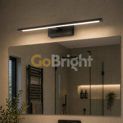 Aplica LED Baie 42cm Urban 3 Tipuri de Lumini Negru