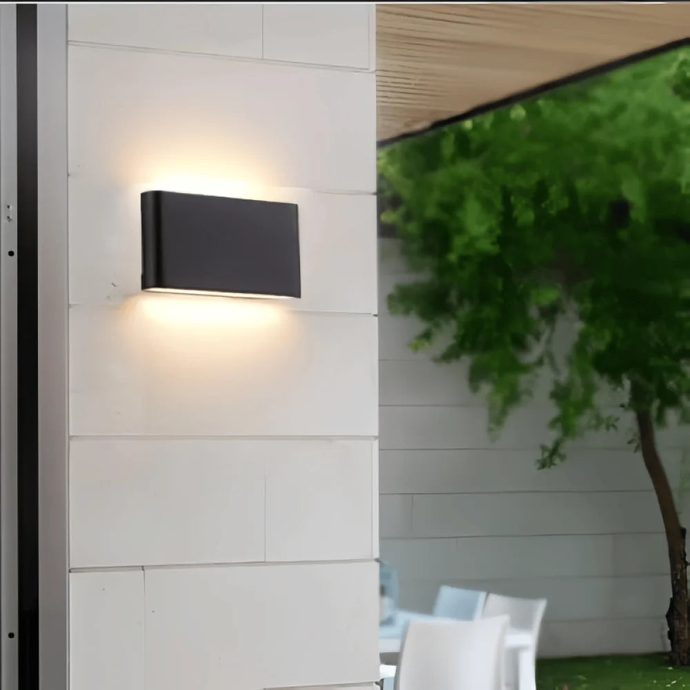 Aplica LED Exterior Cube Lumina Calda 3000K 10W Gri Antracit