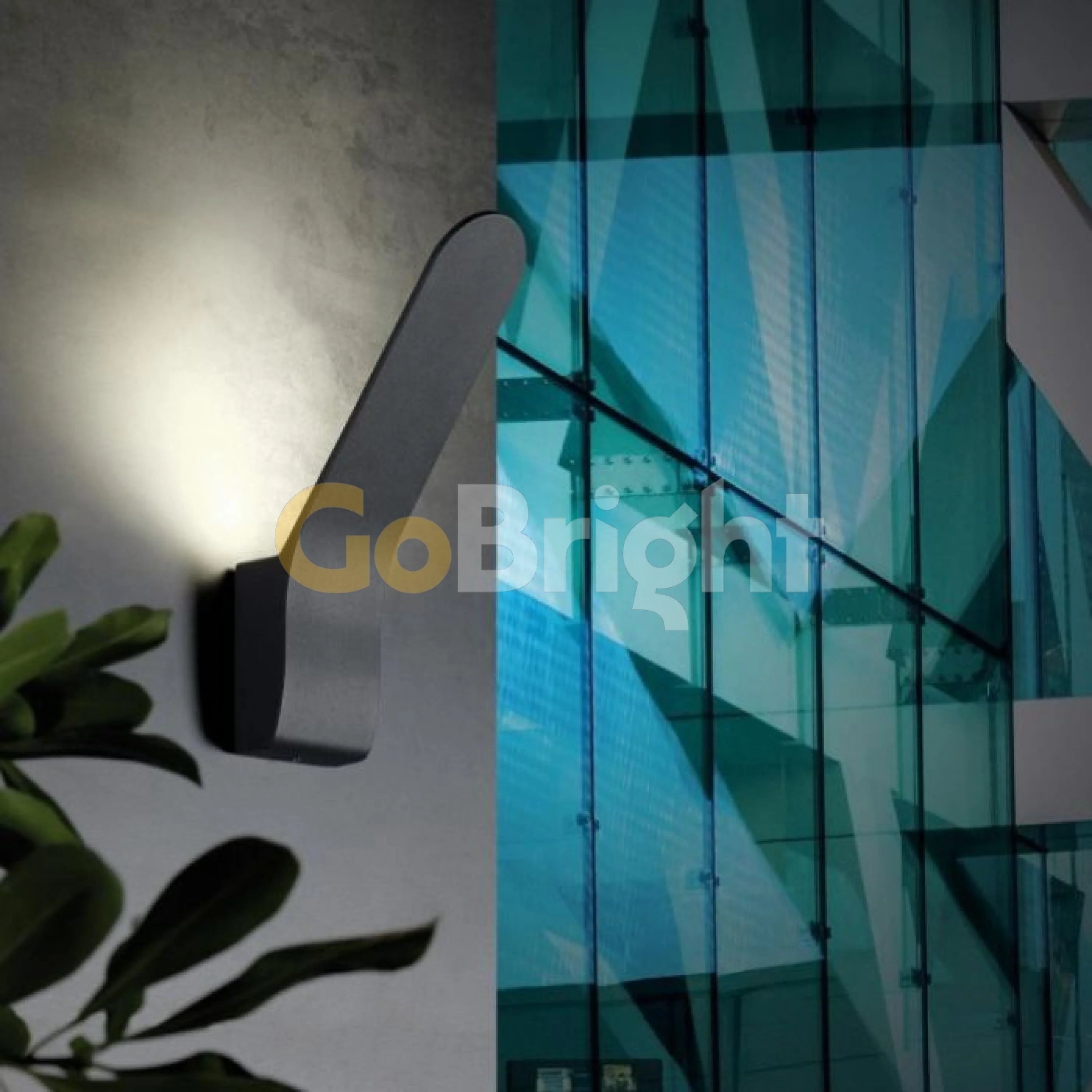 Aplica LED Exterior Cube Lumina Neutra 4000K 8W Gri Antracit