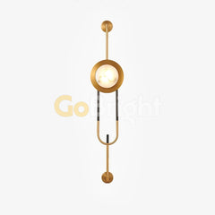 Aplica LED Rea 104cm 21W Auriu + Negru