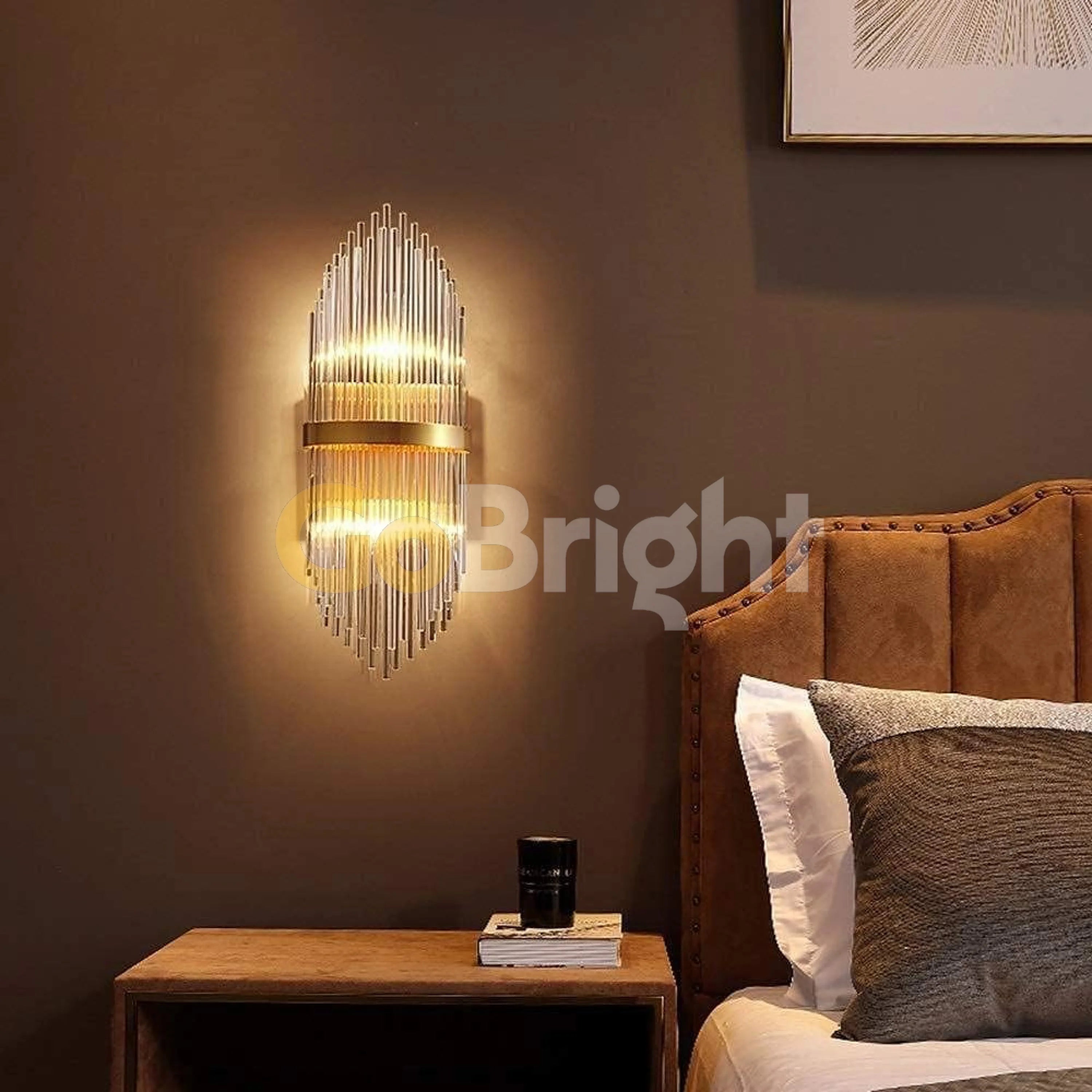 Aplica LED Spiral 3 Tipuri de Lumini 24W Auriu