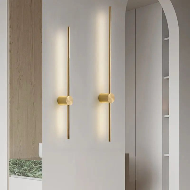 Aplica LED 60cm 22W Urban 3 Tipuri de Lumini Auriu