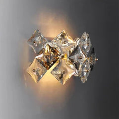 Aplica Cristal Zion 2xE14 Argintiu