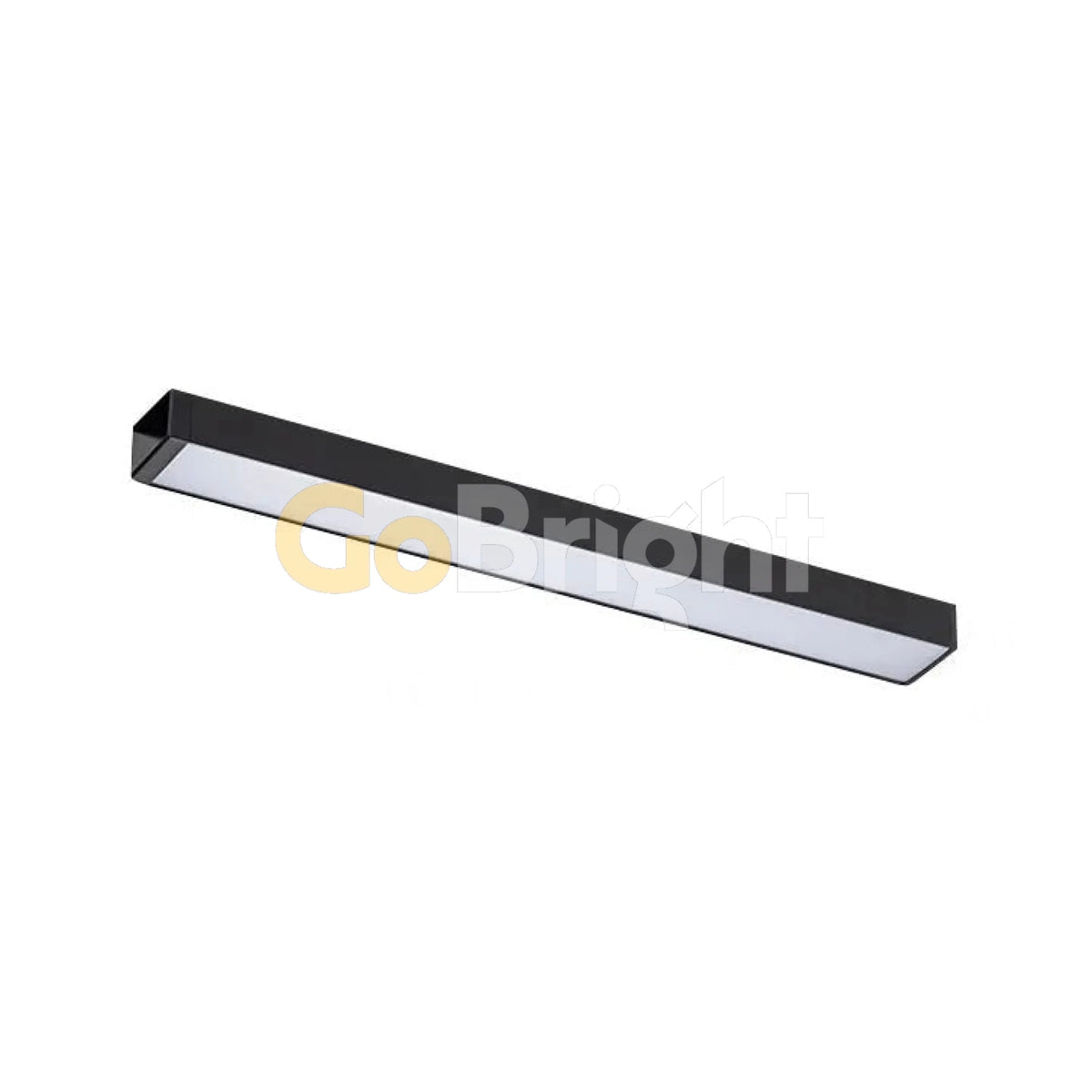 Banda LED 20W Lumina Neutra Sina Magnetica Aplicata Negru