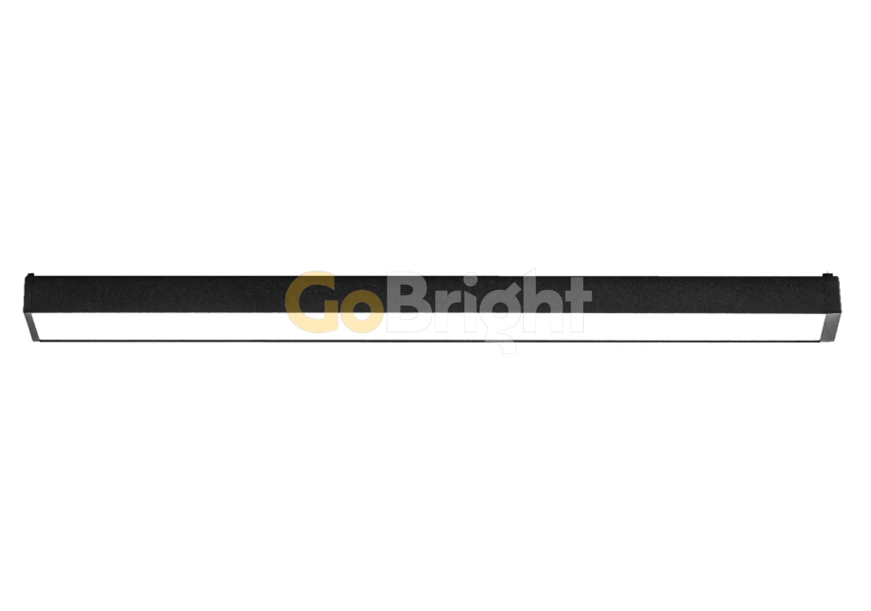 Banda LED 20W Lumina Neutra Sina Magnetica Aplicata Negru