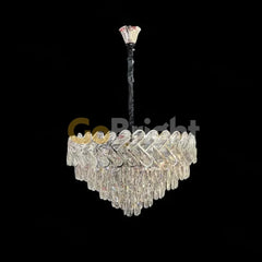 Candelabru Abyss Diametru 40cm Argintiu